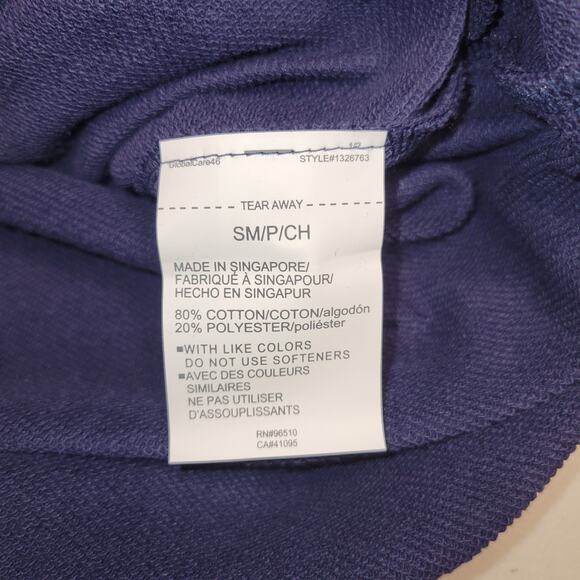 Under Armour Hoodie Blue Warm Up Pullover Terrycloth Training Gym Size Small - Picture 9 of 13